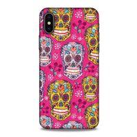 Apple Iphone X Uyumlu Kılıf Pembe Delisi (40) Fit Silikon Kılıf İskelet