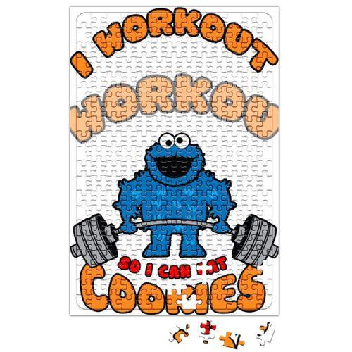 Cookie Monster Kurabiye Canavarı Puzzle 240 Parça Yapboz