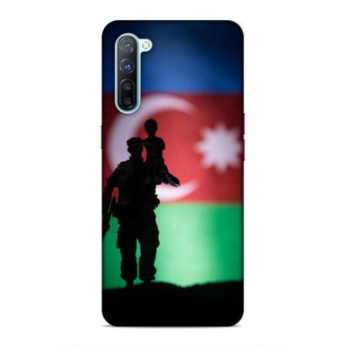 Oppo Reno 3 Uyumlu Kılıf Azarbaijan (14) Lansman Kılıf Asker Bayrak