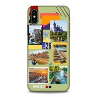 Lopard Apple iPhone XS Uyumlu Kılıf Şehirli ※ (26) Eskişehir Tpu Silikon Kılıf