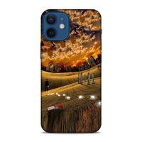 Lopard Apple iPhone 12 Mini Uyumlu Kılıf Manipülasyon ☻ (24) Darbe Emici Kılıf Desenli