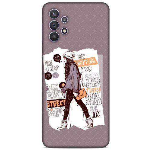 Lopard Samsung Galaxy A32 Uyumlu Kılıf Sokak Modası (31) TPU Kılıf