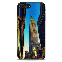 Apple Iphone 7 Plus Kılıf Dünya Mimarisi (6) Silikon Kılıf Empire State
