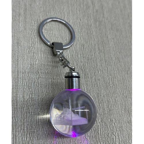 Ledli Sultanahmet Tasarımı Kristal Anahtarlık