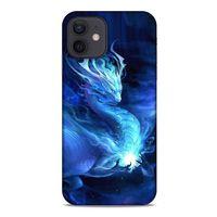 Apple iPhone 12 Kılıf Dragons (36) Glitter Kılıf Ejderha Ateşi