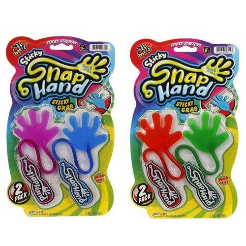 Jaru 2'li Eğlenceli Yapışkan El 1 paket