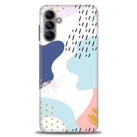 Samsung Galaxy A04S Kılıf HD Baskılı Kılıf - Renkler Renkler + Tam Ekran Koruyucu