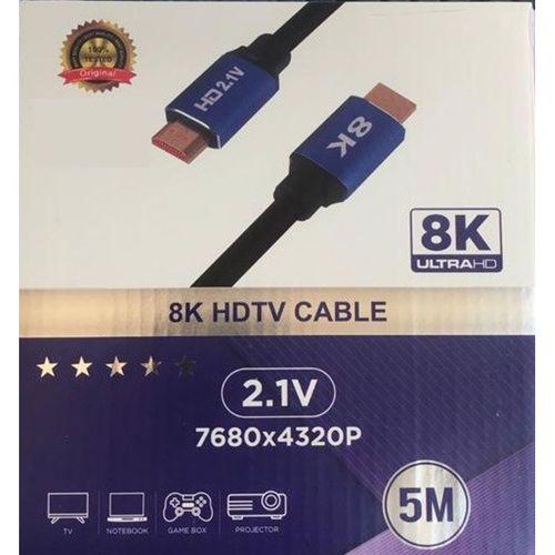 NTC-8003 8K Ultra HD 2.1V 7680x4320p Çözünürlük Destekli 5mt Hdmi Kablo