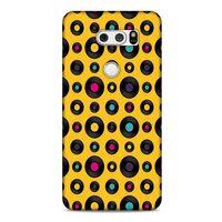 Retro (42) Desen Rugged Armor Kılıf Renkli LG K40S Kılıf