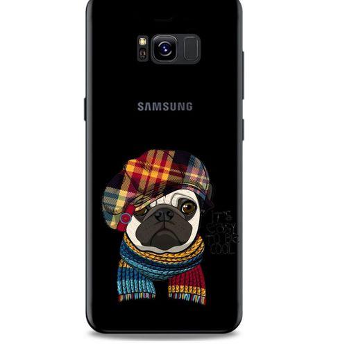 Zoologix (95) Samsung Galaxy S8 Plus Şeffaf Kılıf Silikon Desenli