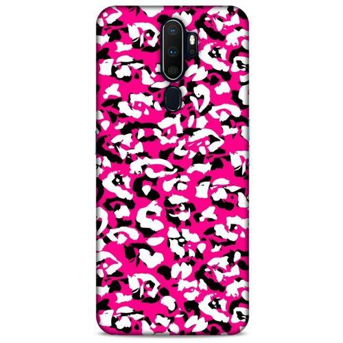 Oppo A5 2020 Uyumlu Kılıf Pembe Delisi (31) TPU Kılıf Kamuflaj