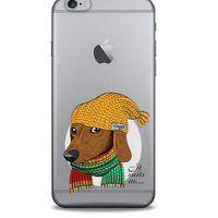 Zoologix (85) Apple Iphone 6S Plus Şeffaf Kılıf Silikon Desenli