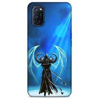 Lopard Oppo A92 Uyumlu Kılıf GameX (47) Crystal Flex Kılıf Mavi
