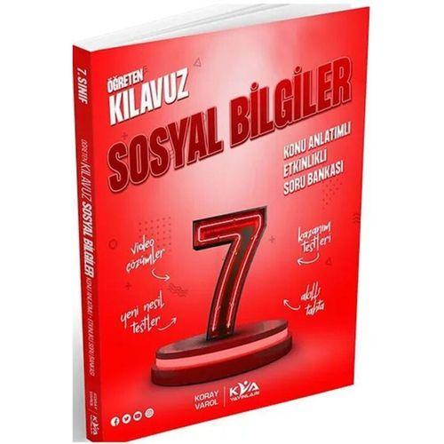 7. Sınıf Sosyal Bilgiler Öğreten Kılavuz Konu Anlatımlı Etkinlikli Soru Bankası KVA Yayınları