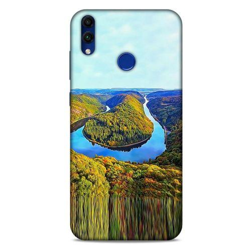 Huawei Honor 8C Kılıf Almanya (49) Ultra Silikon Kılıf Saarschleife