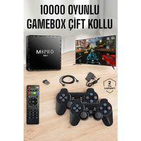 Tv Box Çift Oyun Kollu 10000 Oyunlu Atari