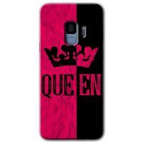 Samsung Galaxy S9 HD Baskılı Kılıf + 9D Tam Ekran Koruyucu - Queen