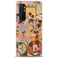 Xiaomi Mi Note 10 Lite Kılıf HD Baskılı Kılıf - I Love Mickey + Tam Ekran Koruyucu