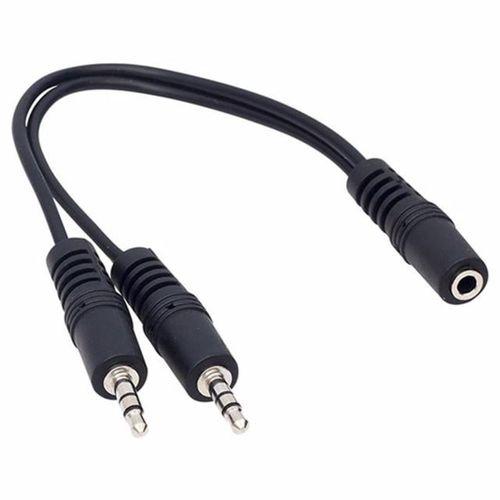 Powermaster 3.5 Mm Stereo Dişi-2x3.5 Mm Stereo Erkek 20 Cm Y Kablo