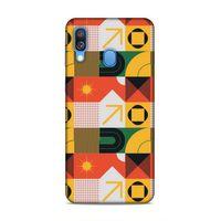 Samsung Galaxy A40 Uyumlu Kılıf Insomnia (31) TPU Kılıf Karışık