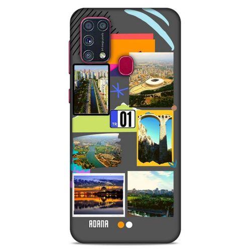 Lopard Samsung Galaxy M31 Uyumlu Kılıf Şehirli ※ (1) Adana Kılıfı