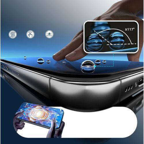 Apple iPhone 17 Mohseven Safir Coating 3D Glue Privacy Hayalet Temperli Cam Ekran Koruyucu