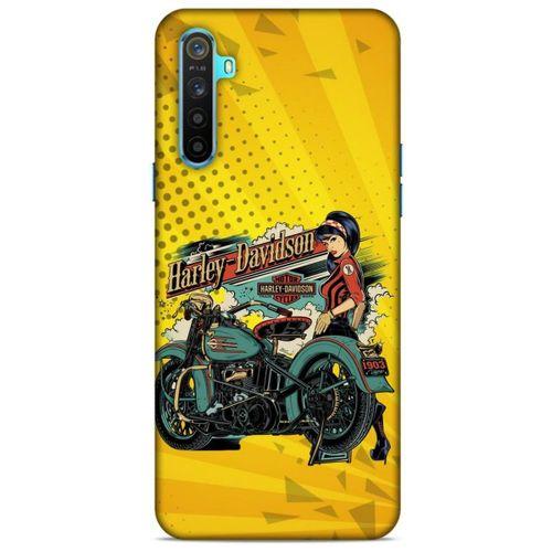 Realme 6i Uyumlu Kılıf Motorsiklet (44) Tough Armor Kılıf Harley