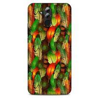 Huawei Mate 20 Lite Kılıf Desenli Özel Seri Tüyler (1) Kılıfı