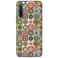 Oppo Realme 6i Kılıf Pastel Renkler (44) Tough Armor Kılıf Karışık Renkli