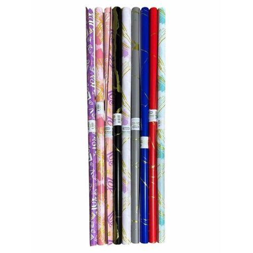 Vagon Ambalaj Kağıdı Kuşe Paketleme Kağıdı 70X100Cm S-025 Karışık - 6 adet