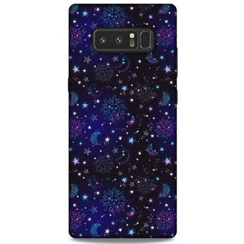 Spacex (26) Tema Tpu Silikon Kılıf Samsung Galaxy Note 8 Kılıf