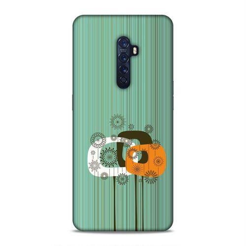 Oppo Reno 2 Kılıf Soyut Bahar Arka Kapak Silikon Koruma Full Koruyucu