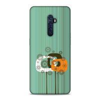 Oppo Reno 2 Kılıf Soyut Bahar Arka Kapak Silikon Koruma Full Koruyucu