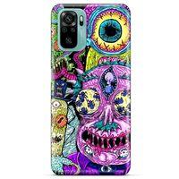Xiaomi Redmi Note 10 5G Uyumlu Kılıf Rick And Morty (47) Crystal Flex Kılıf Decoy Mortys
