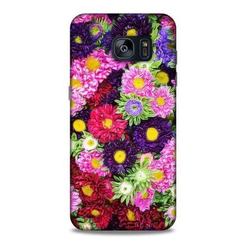 Lopard Samsung Galaxy S7 Edge Uyumlu Kılıf Bahar (43) Thin Fit Kılıf Çiçek Buketi