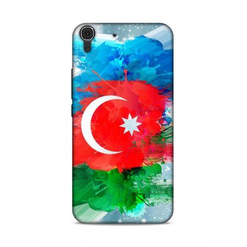Huawei Honor 8a Uyumlu Kılıf Azarbaijan (15) Antişok Kılıf Bayrak İllustre