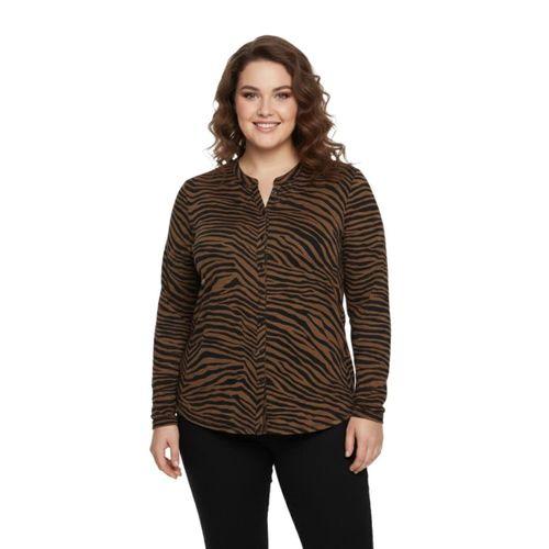 Kadın Düğmeli Modelli Bluz BGL-ST05131