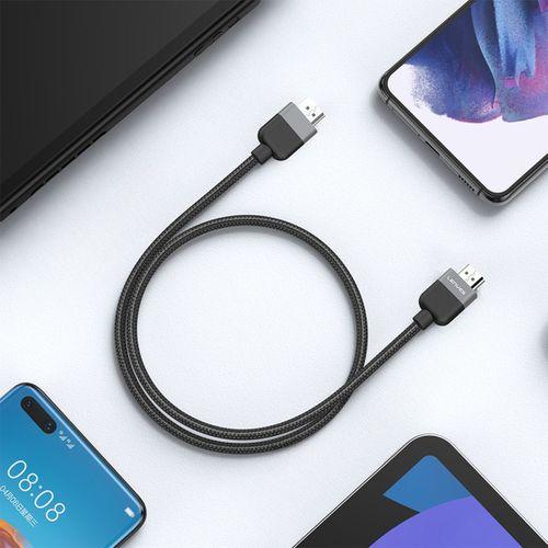 Lenyes AX130 HDTV Görüntü ve Ses Aktarıcı HDMI Kablo Ultra HD 4K 60Hz 1.5M
