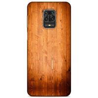 Lopard Xiaomi Redmi Note 9S Uyumlu Kılıf Wood'X (8) Baskılı Kılıf Desenli