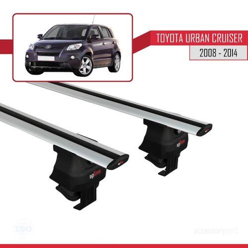 Toyota Urban Cruiser 2008-2014 Arası ile uyumlu ACE-4 Ara Atkı Tavan Barı GRİ