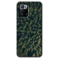 Poco x3 GT Kılıf HD Desen Baskılı Arka Kapak - Çam Ağacı Ormanı