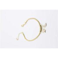 Ay Yıldız Charm Bileklik - Altın