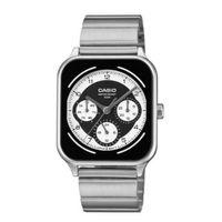 Casio MTP-M307D-1BVDF Quartz Çelik Gri Siyah Kadran 34 mm Erkek Kol Saati