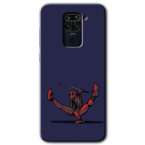 Xiaomi Redmi Note 9 Kılıf HD Desen Baskılı Arka Kapak - DeadPool 3