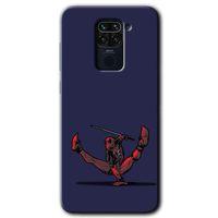 Xiaomi Redmi Note 9 Kılıf HD Desen Baskılı Arka Kapak - DeadPool 3