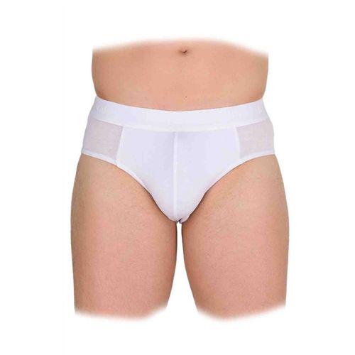 Erkek Modal Kalın Bel Lastikli 6 Lı Slip Külot Berrak-4406