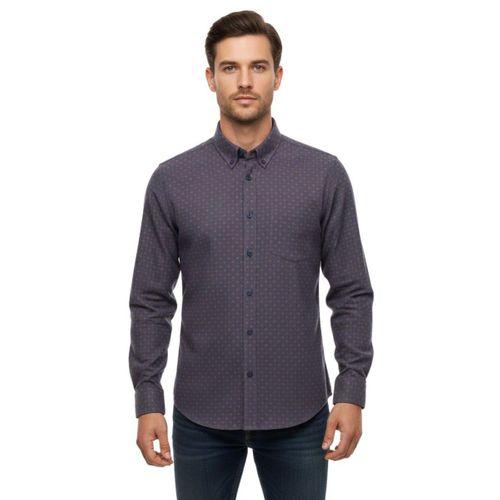 Erkek Kışlık Uzun Kol Tek Cepli Gömlek 3565 BGL-ST04807