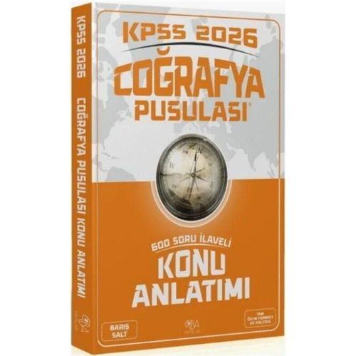 2026 KPSS Coğrafya Pusulası Konu Anlatımı CBA Yayınları