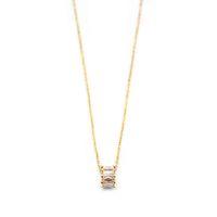 Taşlı Kolye - Altın