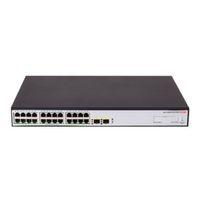 H3C S1600V2-26P-HPWR 24 PORT 10/100/1000 +2SFP 370W POE YÖNETİLEBİLİR  POE SWİTCH